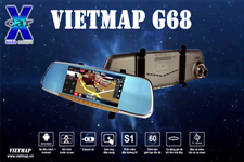 Camera hành trình gương G68 dẫn đường GPS